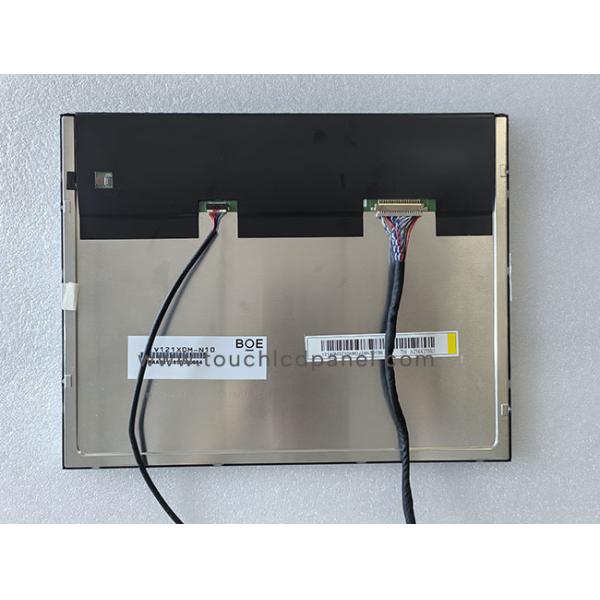 12.1'' TFT LCD Panel with 1024x768 Resolution from BOE EV121X0M-N10 and PV121X0M-N10
