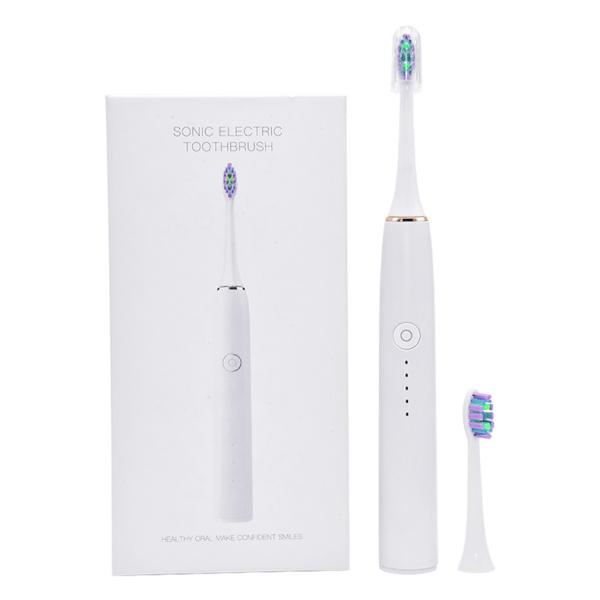 SN302 USB Rechargeable Sonic Whitening Tooth Brush Adult Ipx7 Waterproof