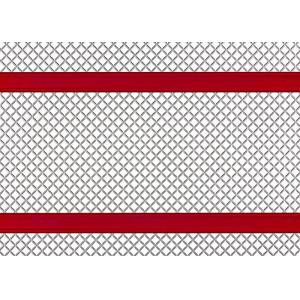 PU Support Strip Diamond Opening Self Cleaning Screen Mesh