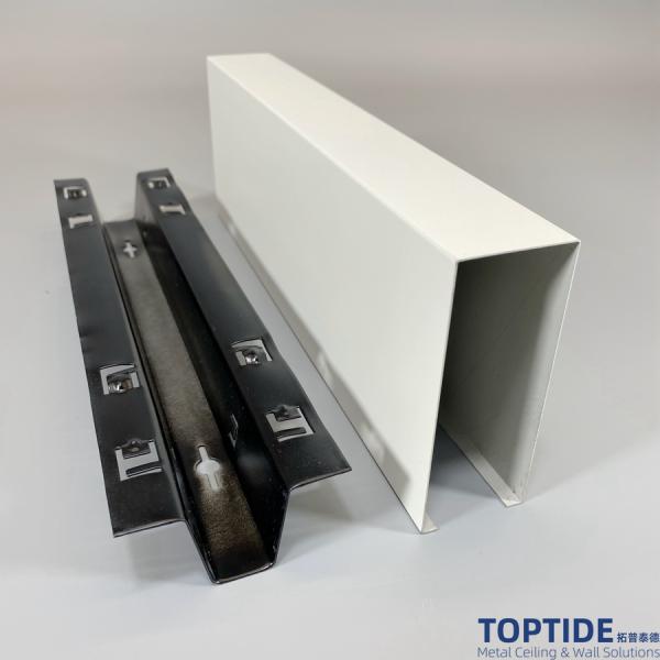 Interior 1.2mm Concealed Wood Look Fireproof Ceiling Board For Hall