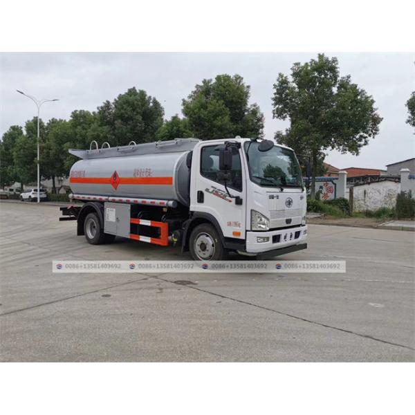 FAW Brand New Oil tank Truck 8-10CBM Fuel Tanker Truck With Pump