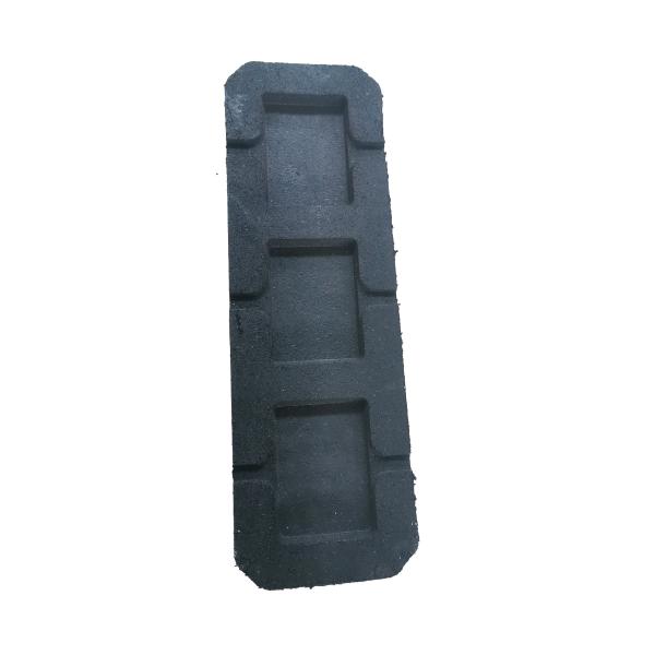 500 Mm AC Unit Mounting Pad Customized Bigfoot Rubber Feet Non Slip