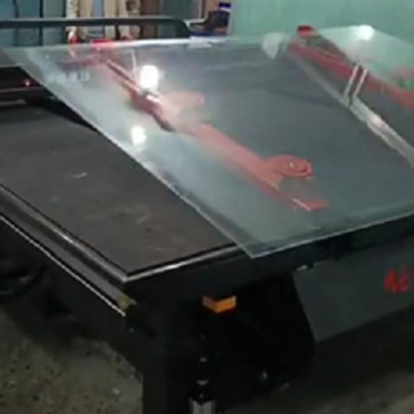 Convex Mirror Cutting Machines Glass Wash Glass Cutting Saw Machine Mirror Cutting Table Cutting Glass Machine With Lift