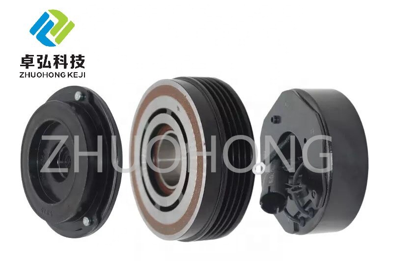 35*52*22 Auto AC Compressor Pulley Clutch Kit 4PK 110MM 12V for BMW X3/E83 2004-2019