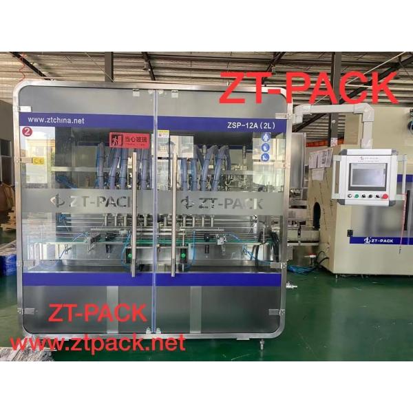 SUS316 Liquid Soap Dishwasher Detergent Gel Viscous Liquid Chemical Cleaning Product Filling Capping Machines