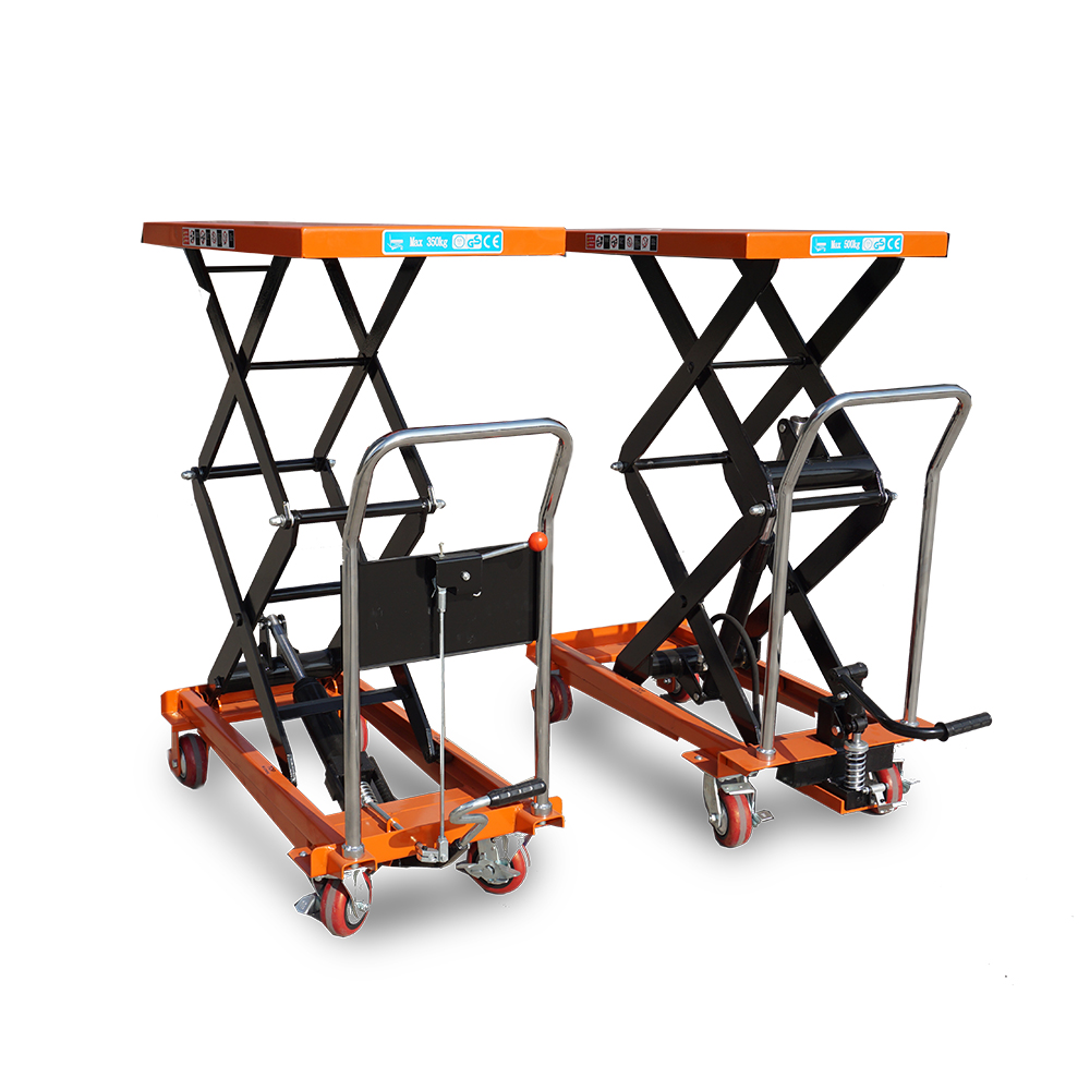 2000kg Hydraulic double scissor Lift Table truck with CE