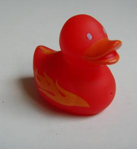China Water Squirt Bath Mini Rubber Duck NON Phthalate Vinyl Safe For Children on sale