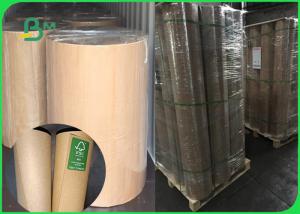 China 120gsm 160gsm Natural Kraft Liner Board Sheet Moisture Resistance For Packing on sale