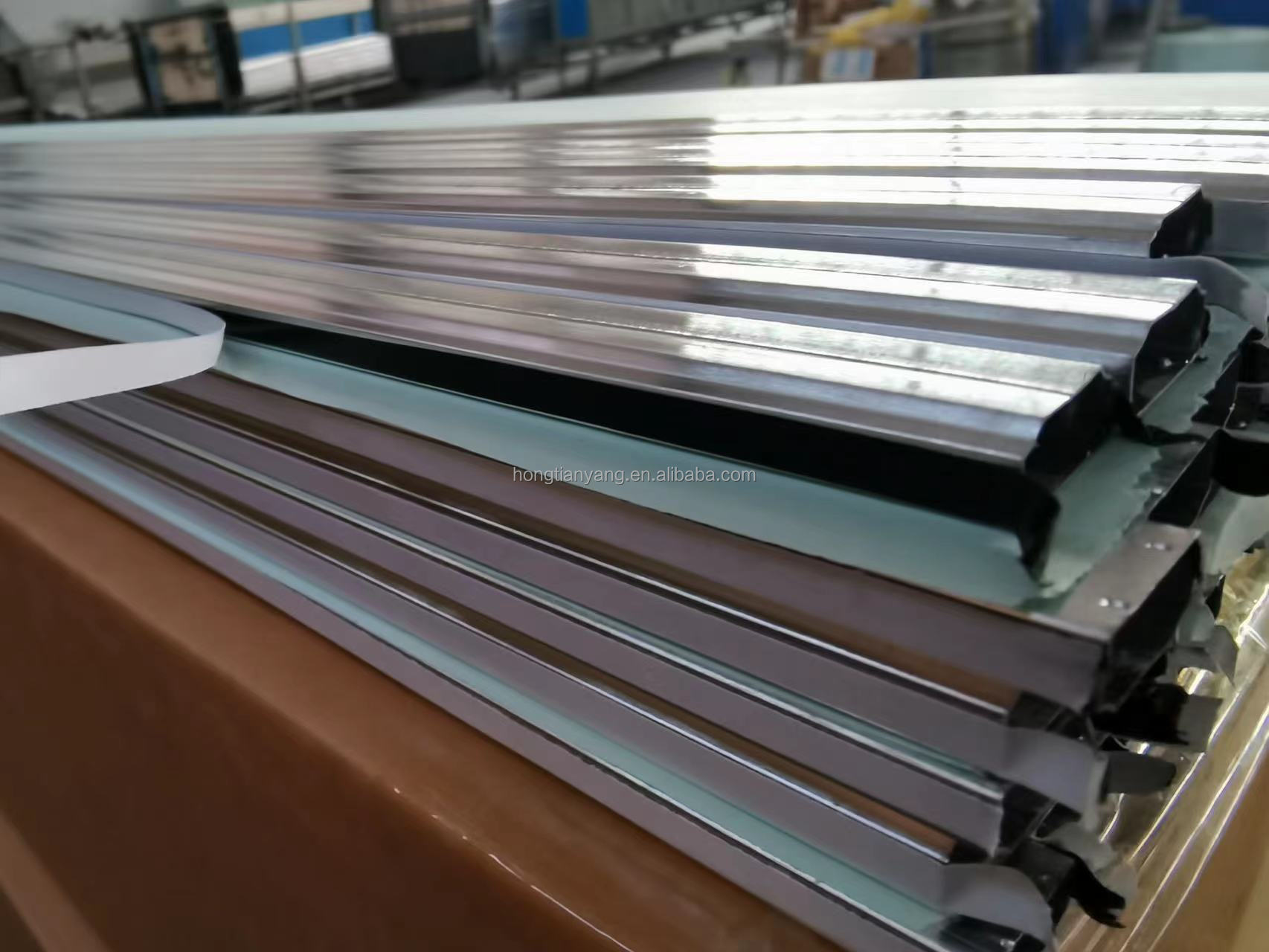 Aluminum Alloy Spacer Bar for Easy Installation in Double Glazed Windows and Doors