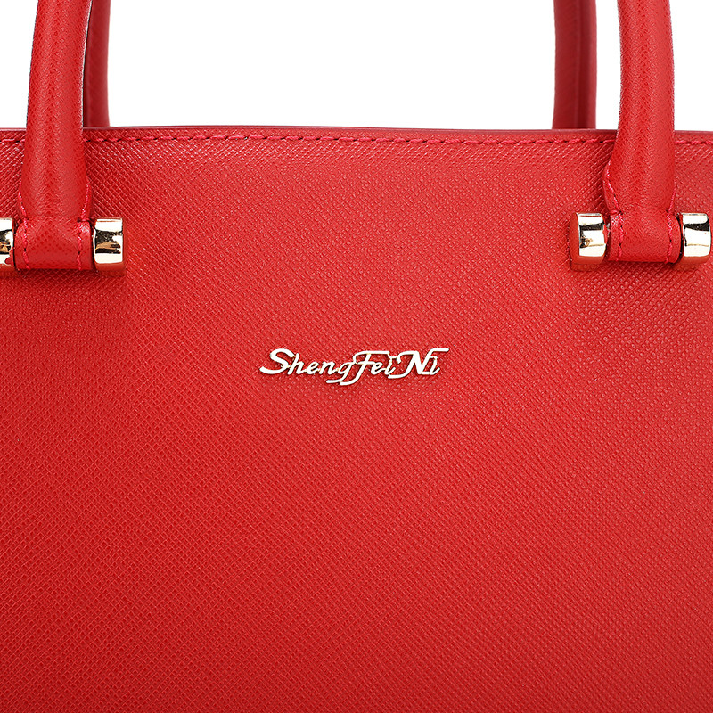 Custom Genuine Leather Ladies Tote Women Handbag