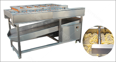 Electric Heating Full-automatic French Fries Processing Plant for Snack Food Industry