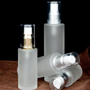 Quality Portable Cream Spray Bottle Pump Safe For Frosted Glass Lotion Bottles wholesale