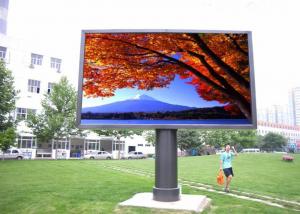 China Outdoor LED Video Walls Fixed Install , Large LED Display Screen High Brightness on sale