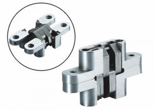 China Self Closing Stainless steel Concealed Hinge with spring inside for Channel gate on sale