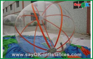 China Wrecking Ball Inflatable Game Summer Transparent Inflatable Water Poll Ball Water Games Hamster Ball For Humans on sale