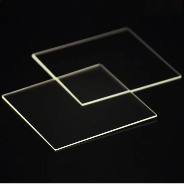 Quartz Glass Plate Optical UV Clear Colour 0.1-30mm Thickness