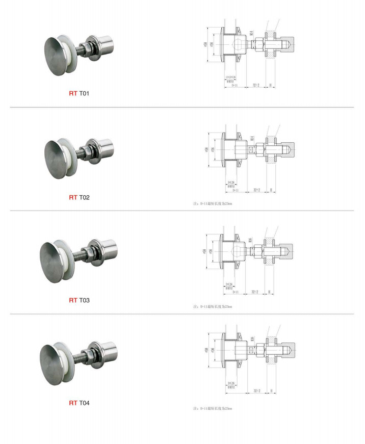 Stainless steel accessories and parts for building hardware from China supplier ISURE MARINE