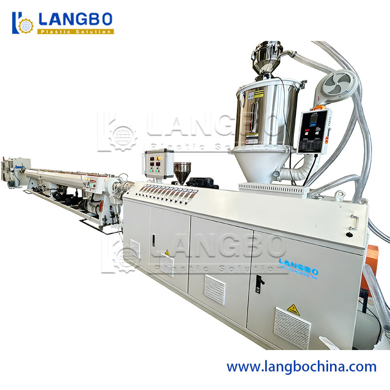75-450mm High Production Capacity PE Pipe Extrusion Line with Planetary Cutter for Sewage Water