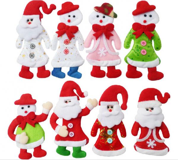 Cheap Christmas Tree Santa Stuffed Doll Christmas Plush Toys Holiday Stuffed Animals for sale