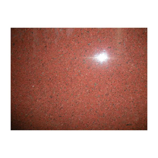 Red Color Rough Granite Kitchen Countertop Floor Tiles 50x50 Slab 2.73 g/cm3