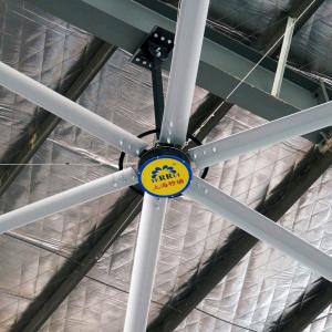 China Efficiency Industrial Ceiling Fan 5500mm Blade Diameter 12500m3/min Max Airflow on sale