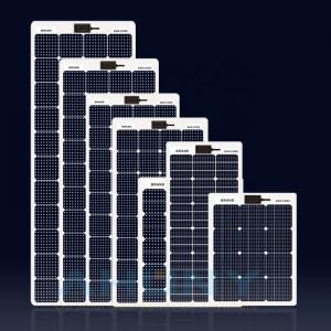 Quality Semi Rigid Mono Walkable Solar Panel PET ETFE Sunpower PV Panels For Marine Camping wholesale
