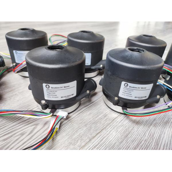 3.5in Mixed Flow Inline Duct Fan Exhaust Ventilation Fan For DC Auto Air Blower