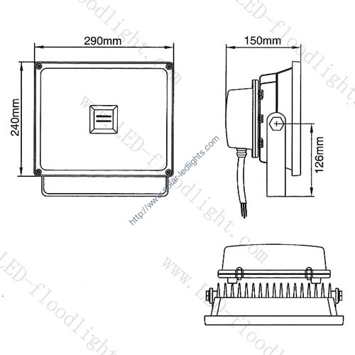 50W led flood light,50W led flood light F50WA