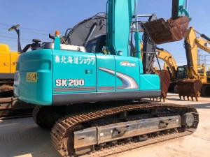 Quality 20 ton hydraulic excavator used by Kobelco 200 excavator for road construction wholesale