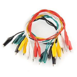 Quality Crocodile Clips Jumper Wires Brass / Copper / Steel Nickel Plated Finish wholesale