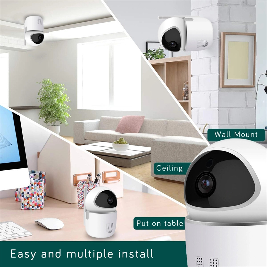 Tuya Smart Life 720P 1080P IP Camera Wireless WiFi Camera Security Surveillance CCTV Camera Baby Monitor