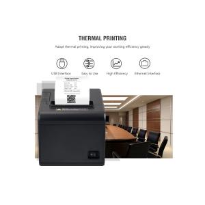 80mm 3 Inch Direct Thermal Receipt Printer 260mm/sec With Auto Cutter