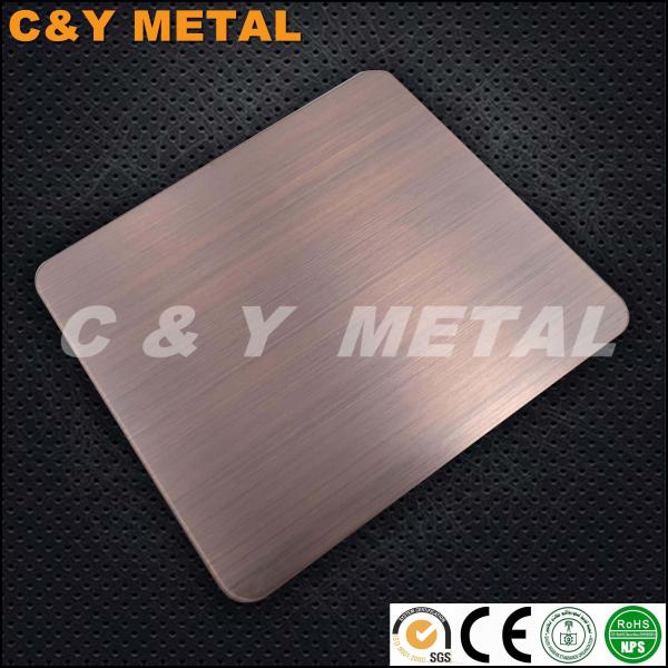 Cheap Hot sales LIC red-copper stainless steel sheets for sale