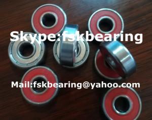 China High Speed 608rs Miniature Ball Bearing For Dust Collector Rubber Seal on sale