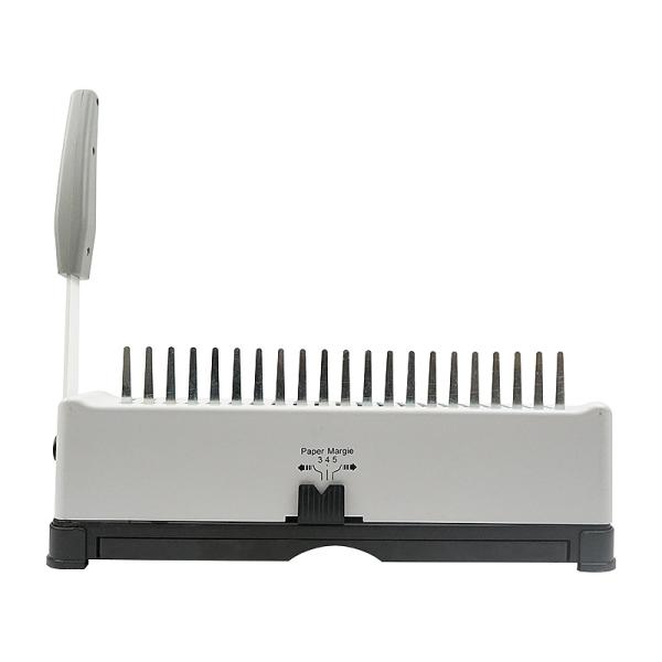 21 Holes Manual Notebook Bander With 14.3mm Hole Spacing 3*8mm