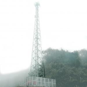 China Galvanized Steel Telecom Tower Self Support Mast Rapid Deployment Site RDS on sale