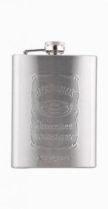 Quality 8oz sand finish Stainless Steel Hip Flask wholesale