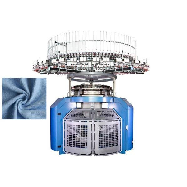 Professional Three Thread Circular Fleece Knitting Machine With 4 Tracks