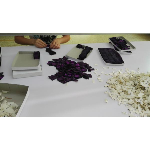 Fabric Printed Woven Clothing Labels For Children'S Custom Brand Logo