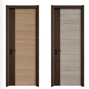 Quality Composite Hollow Core Interior Doors , Groove Wooden Flush Door wholesale