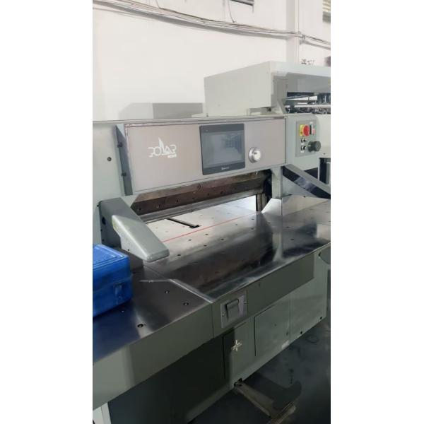 Polar Paper Cutter 920mm Guillotine Machine Automatic Computer Programming