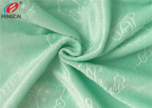 China 100% Polyester Knitted Embossed Minky Plush Fabric Fabric Used For Baby on sale