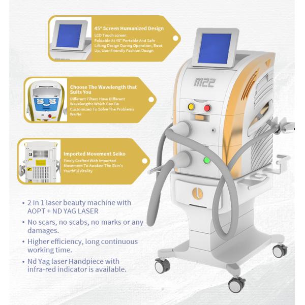 M22 IPL OPT E Light Laser Hair Removal Machine for Skin Rejuvenation