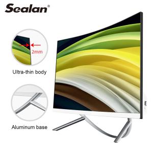 Curved Screen 27inch I7 4960 Gaming AIO PC Wide Angle