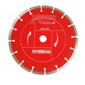 China 9Sintered Diamond Saw Blades For Concrete Saw Blade 2.2mm Segment Thickness on sale