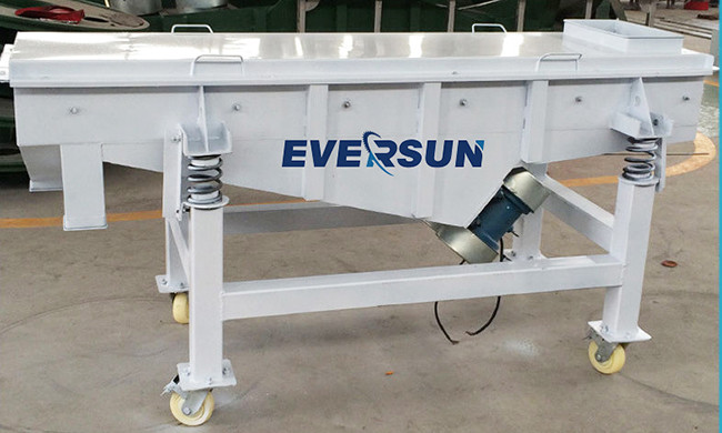 Multilayer Stainless Steel Linear Vibrating Screen For Kaolin Powder