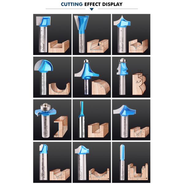 Wear Resistant Carving Bits For Router Multifunctional Portable