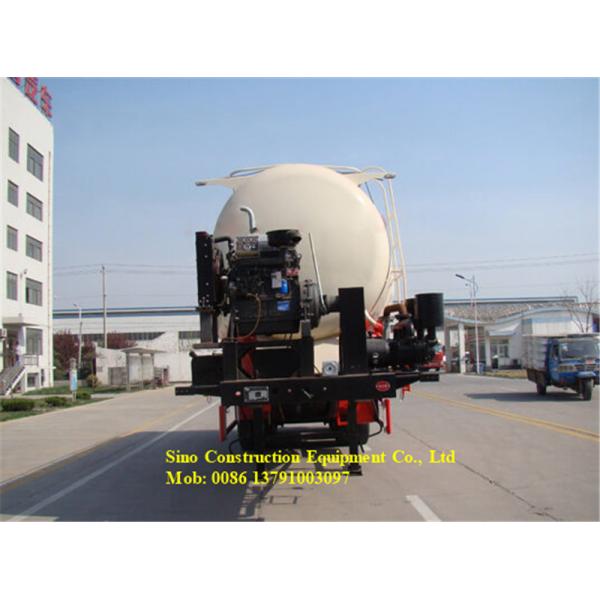 45m3 Heavy Duty Semi Trailers 3 Axles 50t Bulk Cement Powder Tank Semi Trailer