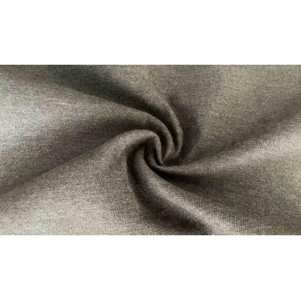 Short Pile Polyester Sofa Upholstery Fabric Soft Fade Resistant Easy Care