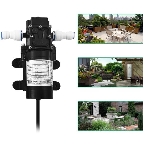 Set Garden Water Misting Cooling System POM Sprinkler Water Irrigation